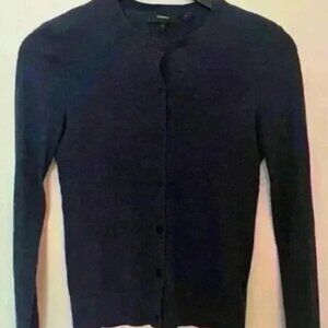 Theory Merino Wool Button-Up Cardigan – Size P (XS)